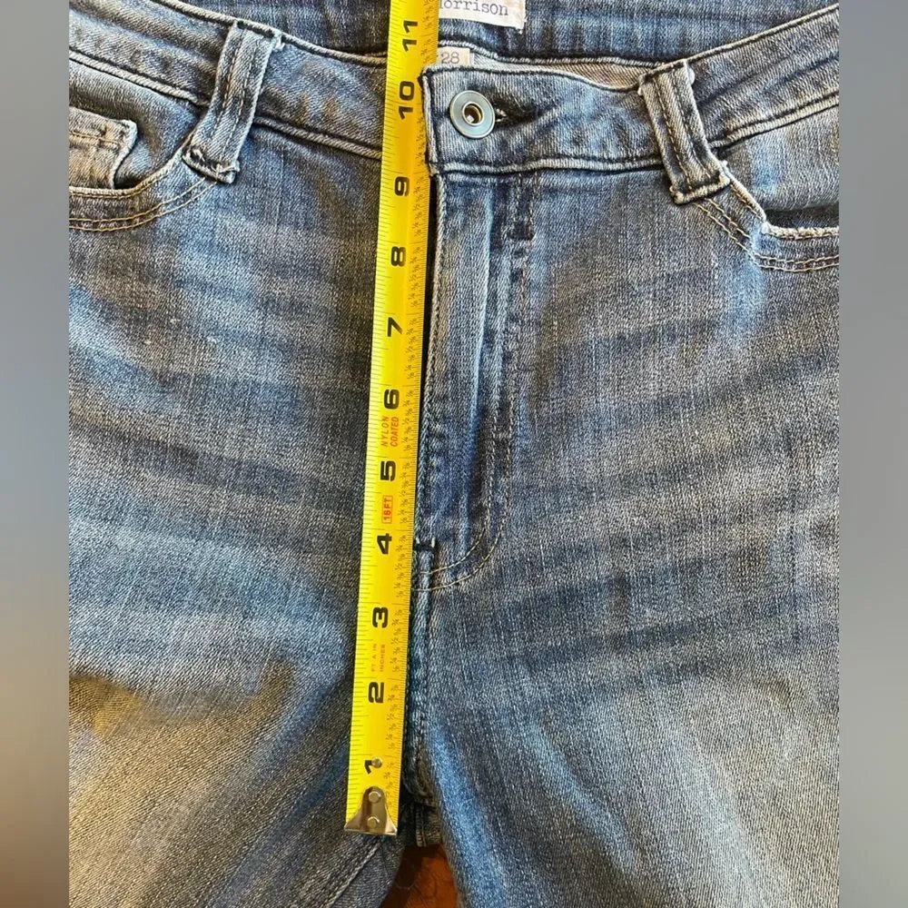 Morrison Women’s Denim Groupie Mid-Rise Skinny in Nirvana Size 28
